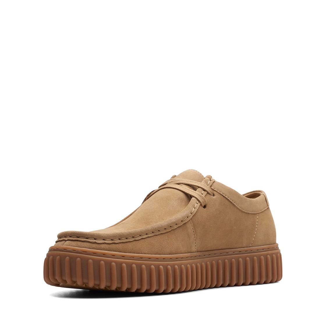 Clarks Torhill Lo - Beige - Side view