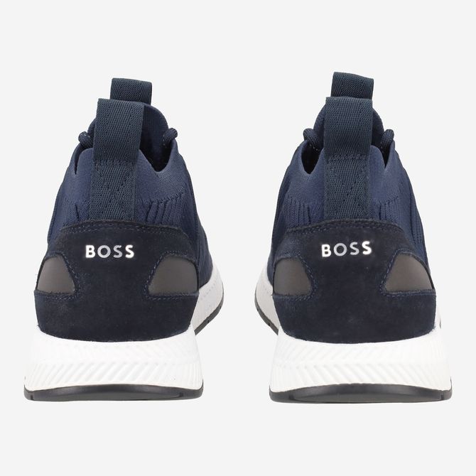 Boss TITANIUM_RUNN - Blue - Side view