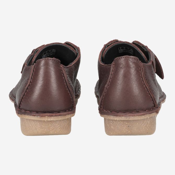 Clarks Funny Dream - Wine red - Side view