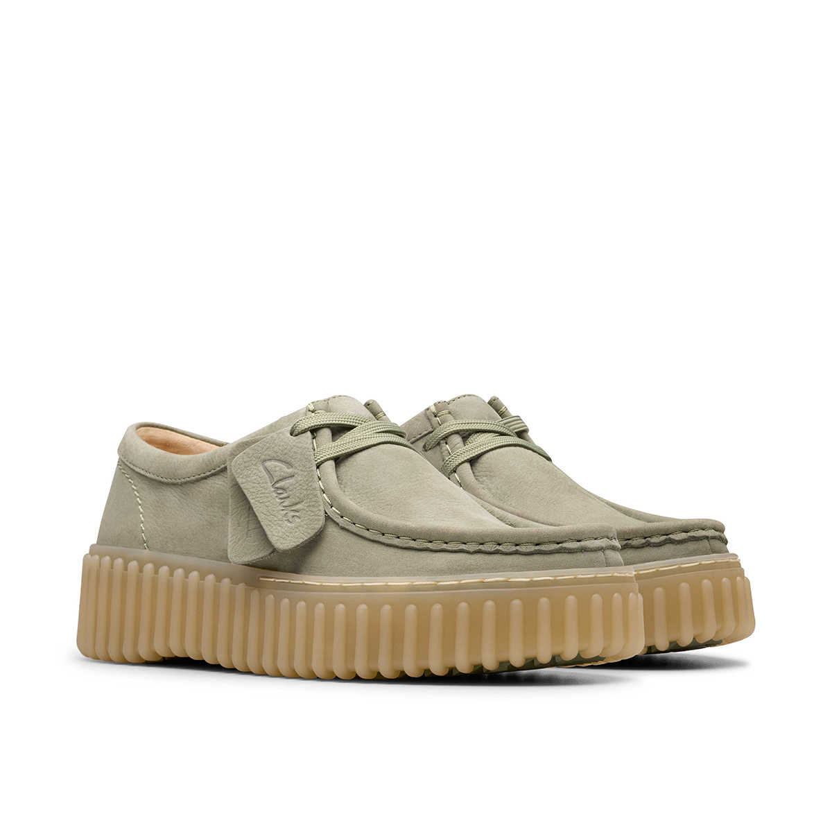 Clarks Torhill Bee 26181190 4 Lace-up shoes in green buy online