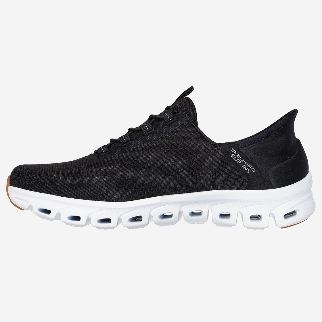 Skechers GLIDE STEP - Black - Side view