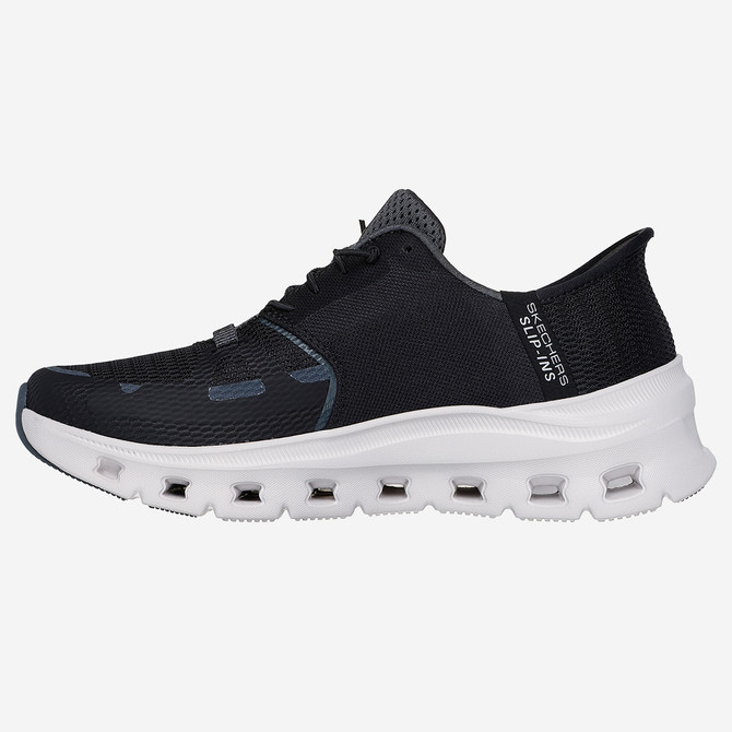Skechers GLIDE STEP - Black - Side view