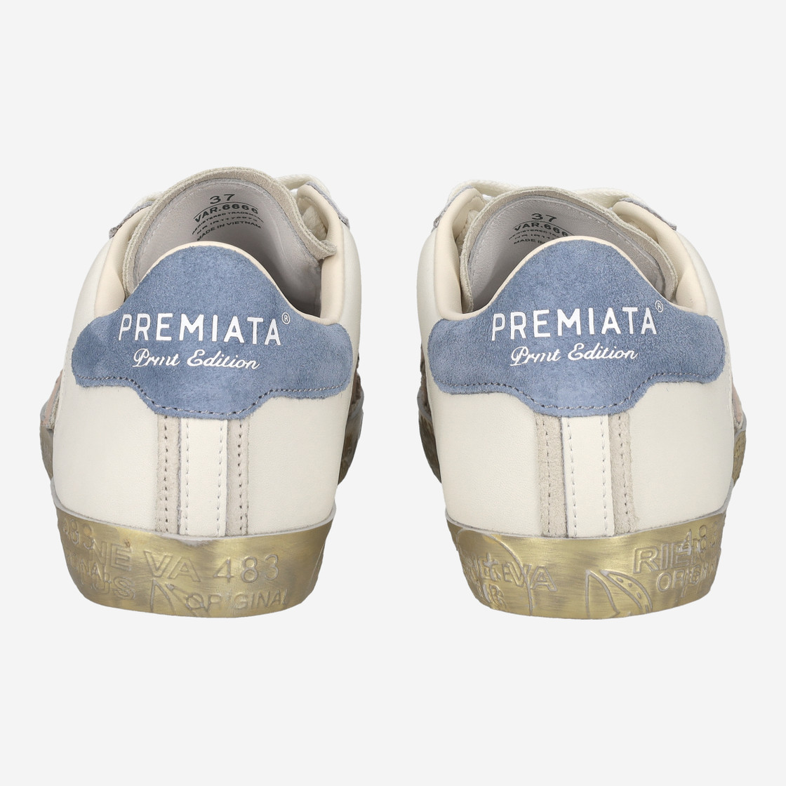 Premiata STEVEN-D - White - Side view