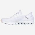 Skechers GLIDE STEP - White - Side view