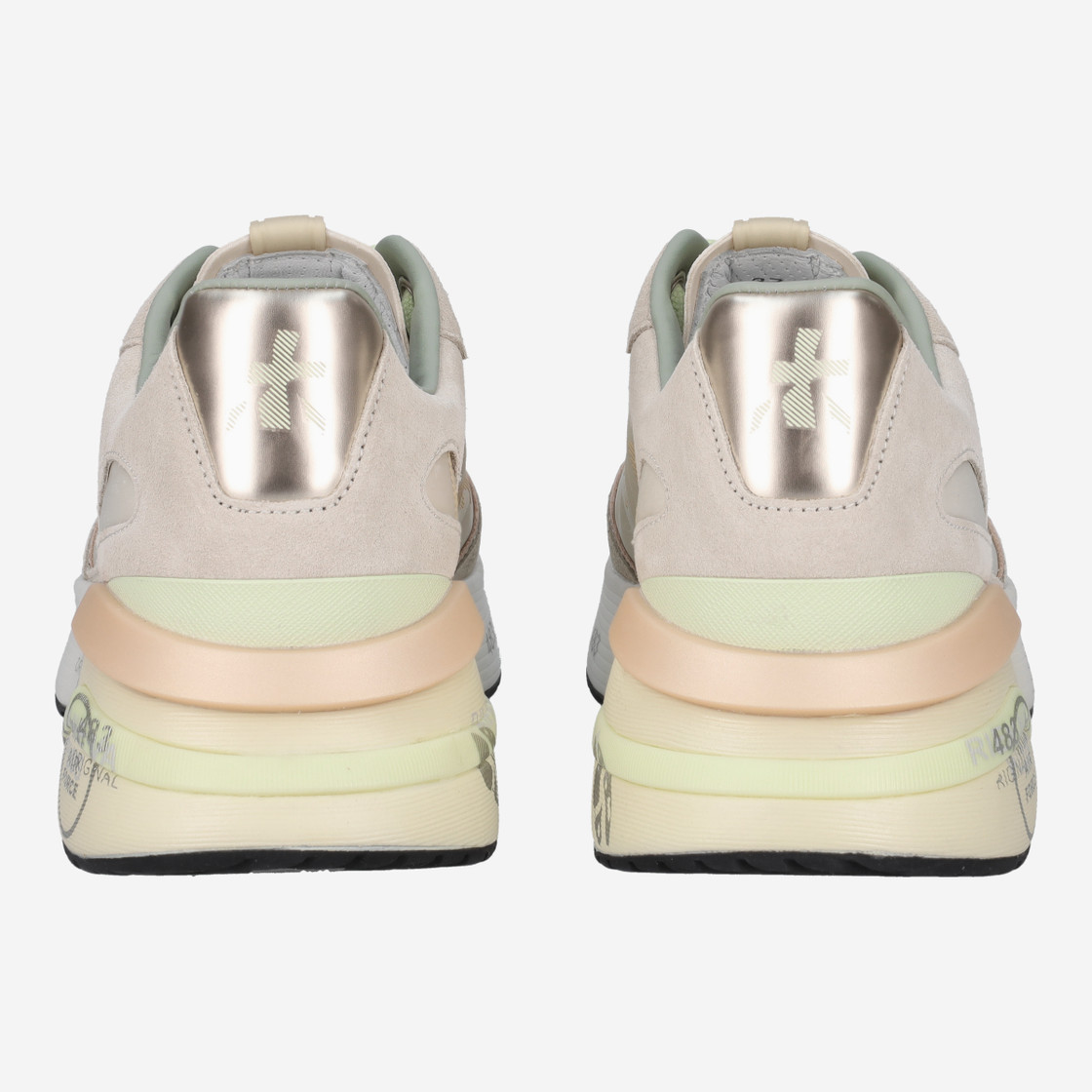 Premiata MOERUN-D - Beige - Side view