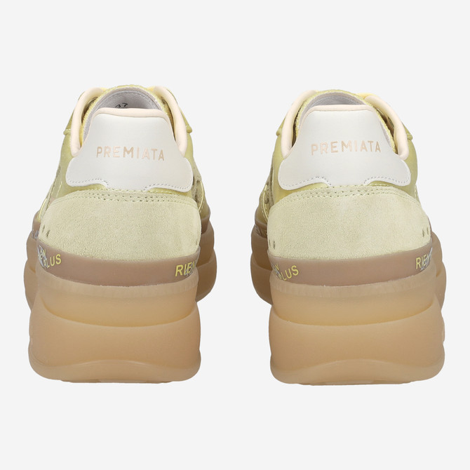 Premiata MICOL - Yellow - Side view