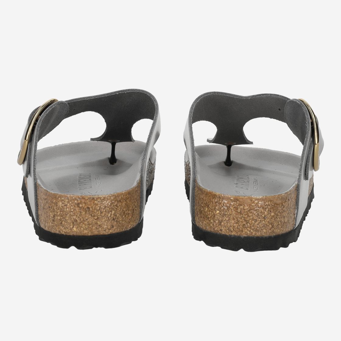 birkenstock GIZEH BIG BUCKLE - Gray / Stone - Side view