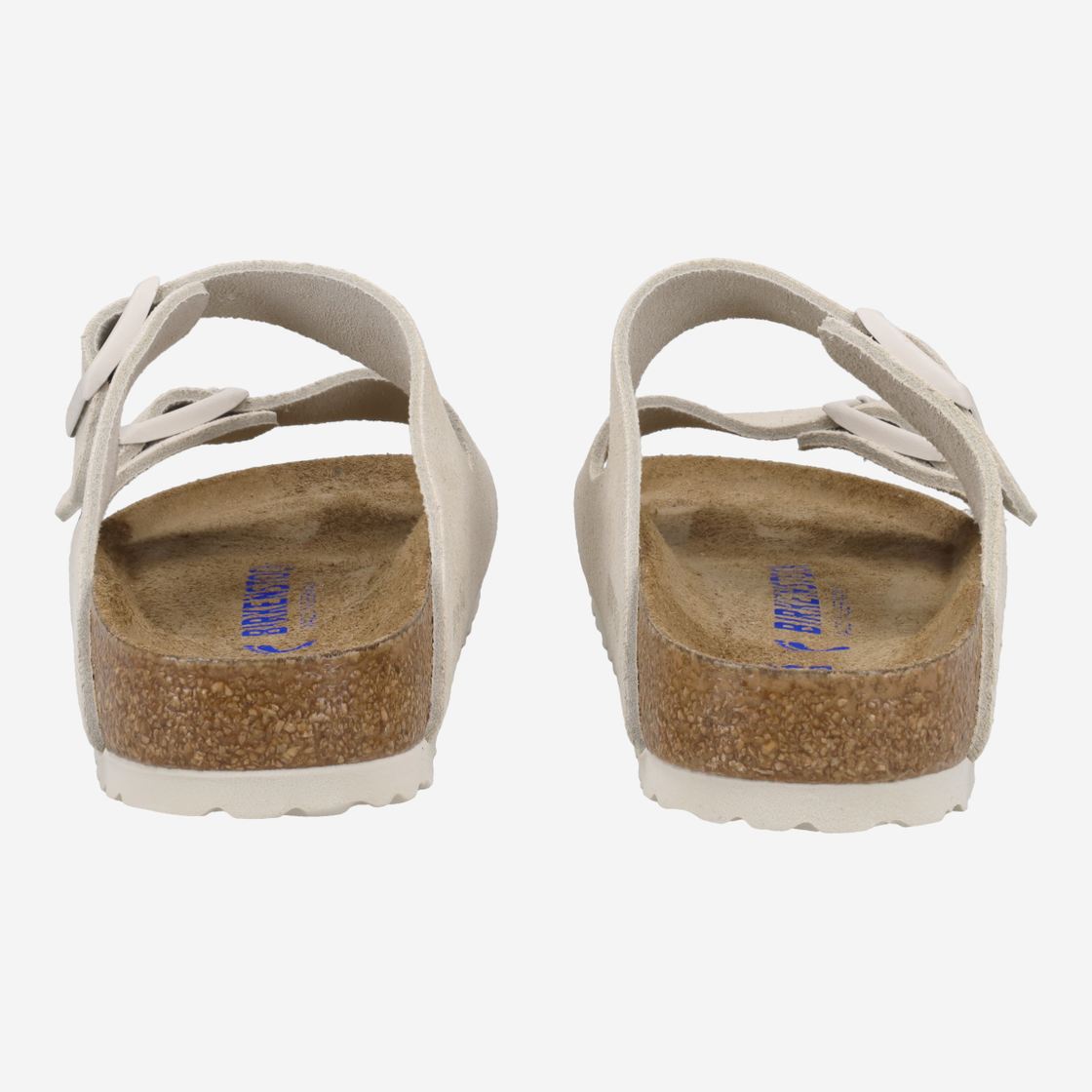 birkenstock ARIZONA SOFT FOOTBEDSUEDE LEAT - gray - side view