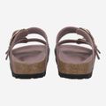 birkenstock ARIZONA BIG BUCKLENATURAL LEAT - Lavender/ Plum/ Purple - Side view