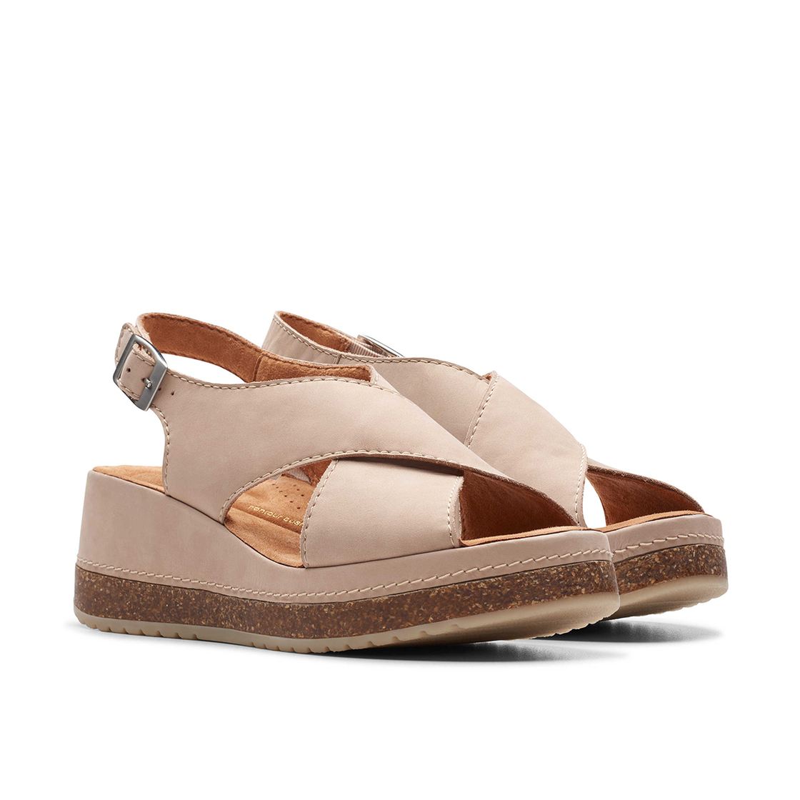 Clarks Kassanda Step - Beige - Side view