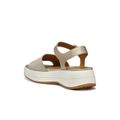 Geox SPHERICA ECUB - Beige, metallic - Side view