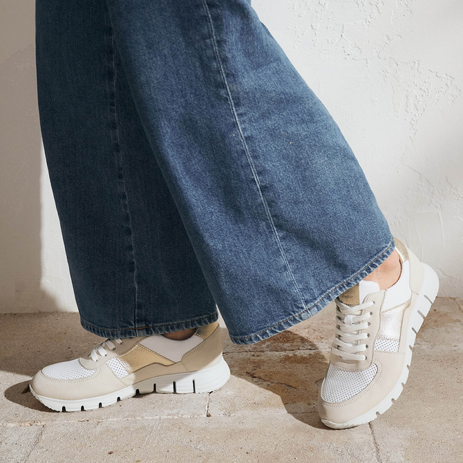 Sioux MOKRUNNER-D-018 - Beige, metallik