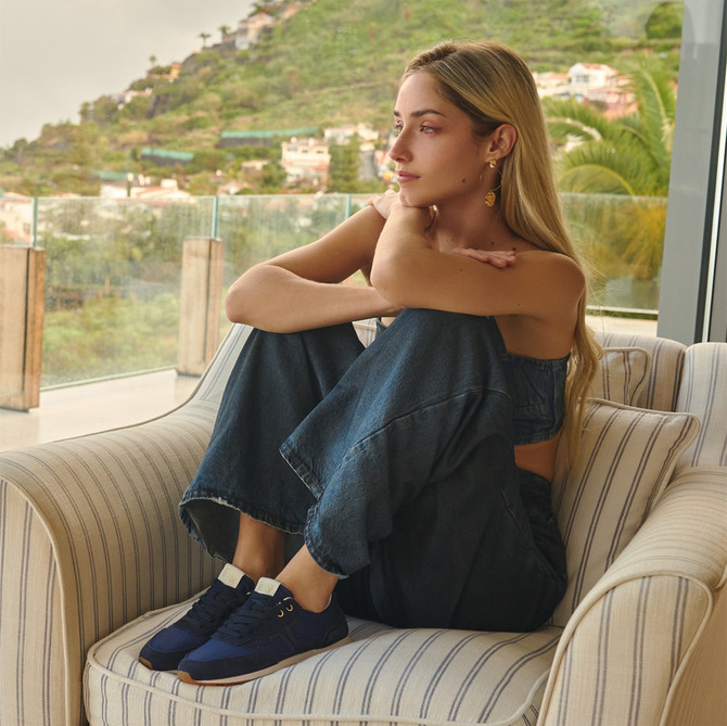 Candice Cooper PLUME - Blau