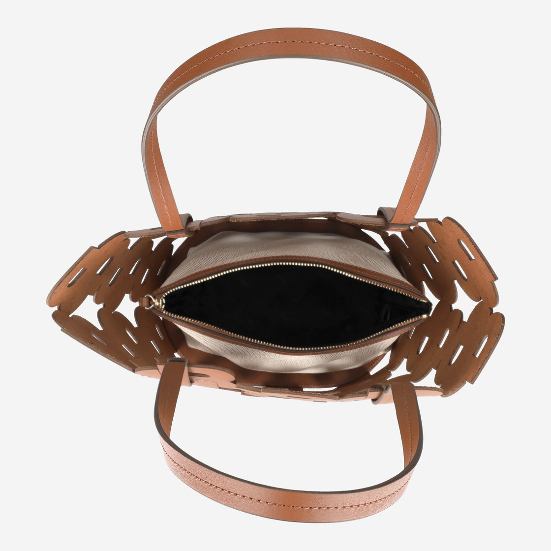 Boss Lindah_Tote - Brown - Top view