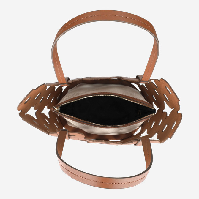 Boss Lindah_Tote - Brown - Top view