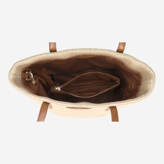 Boss Palmah_TOTE - Beige - Top view