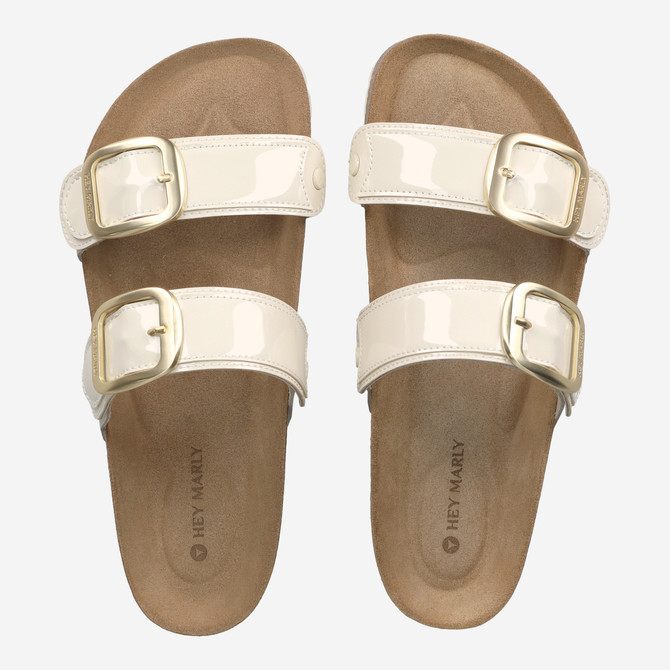 Hey Marley CITY GLOSS - Beige - Top view