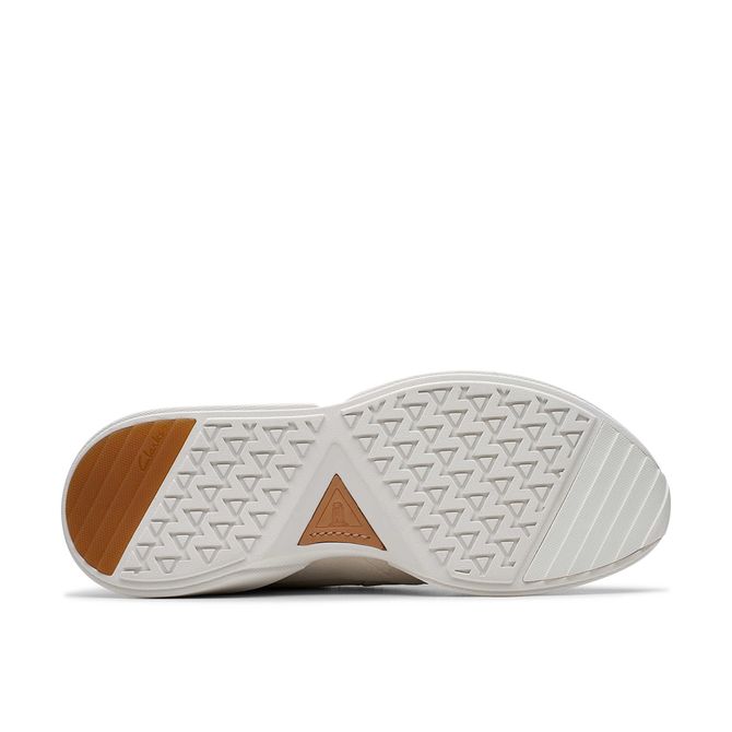 Clarks Craft Pace - White - Top view