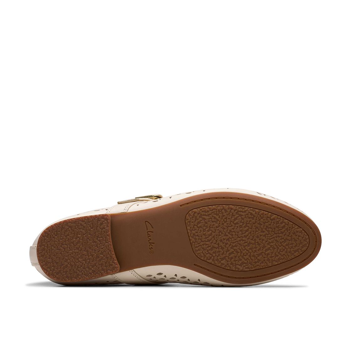 Clarks Fawna Jane - White - Top view