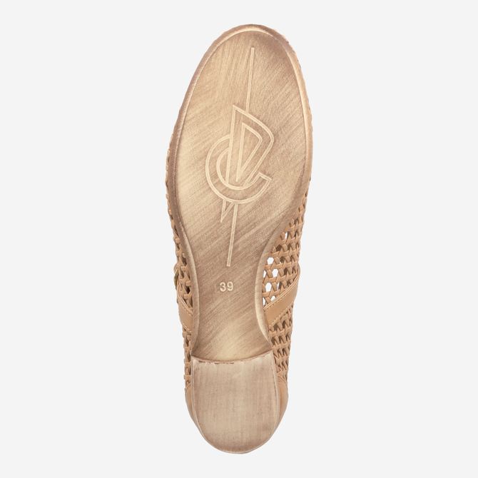 Donna Carolina FEBE BRAID TWIST - Brown - Top view