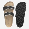 Hey Marley CASUAL CORK - Black - Top view