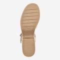 Clarks Coledale Strap - Beige - Top view