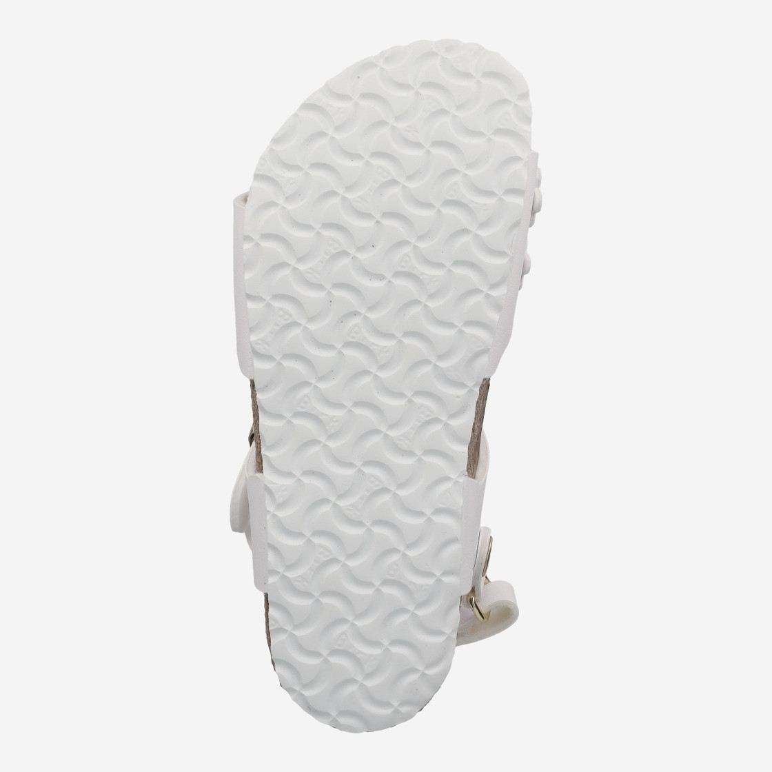 birkenstock RIO PLAIN FLOWERS - White - Top view