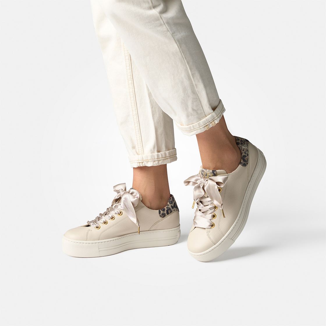 Sneaker Schuhe Paul Green Sneaker Beige Designer Footwear Paul