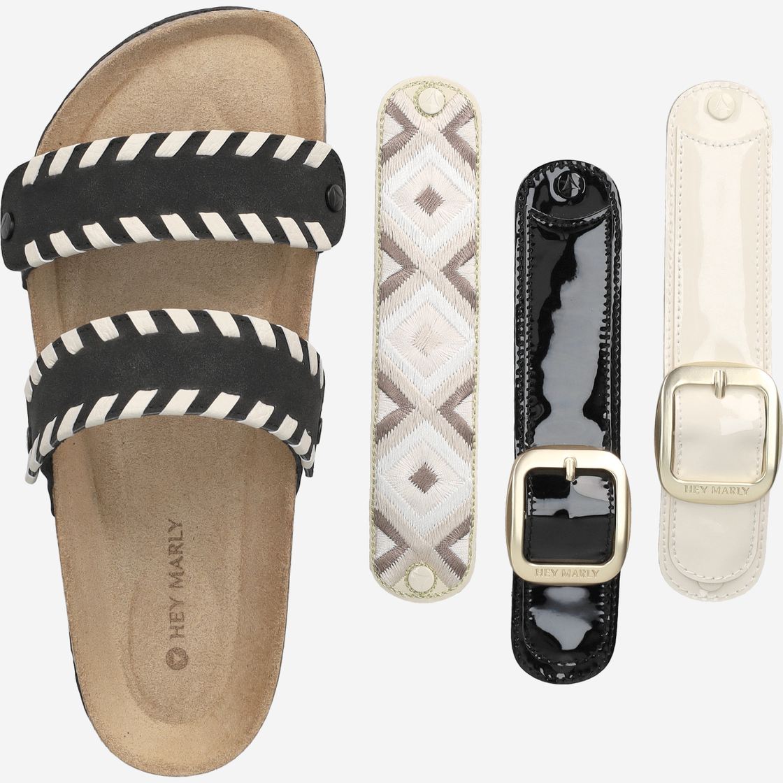 Hey Marley CASUAL CORK - Black - Special image