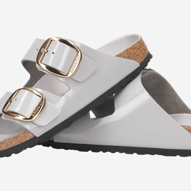 birkenstock ARIZONA BIG BUCKLENATURAL LEAT - gray - special image