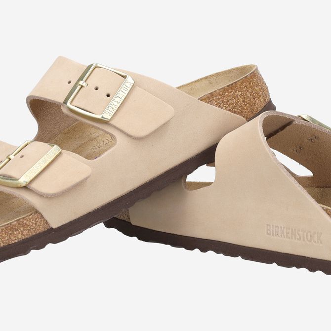 birkenstock ARIZONA SOFT FOOTBEDNUBUK - Beige - Special image