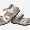 birkenstock RIO KIDS BIRKO-FLOR - Silver - Special image