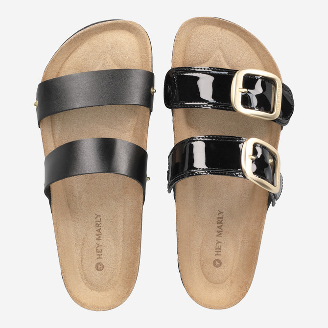 Hey Marley CITY GLOSS - Black - Sole