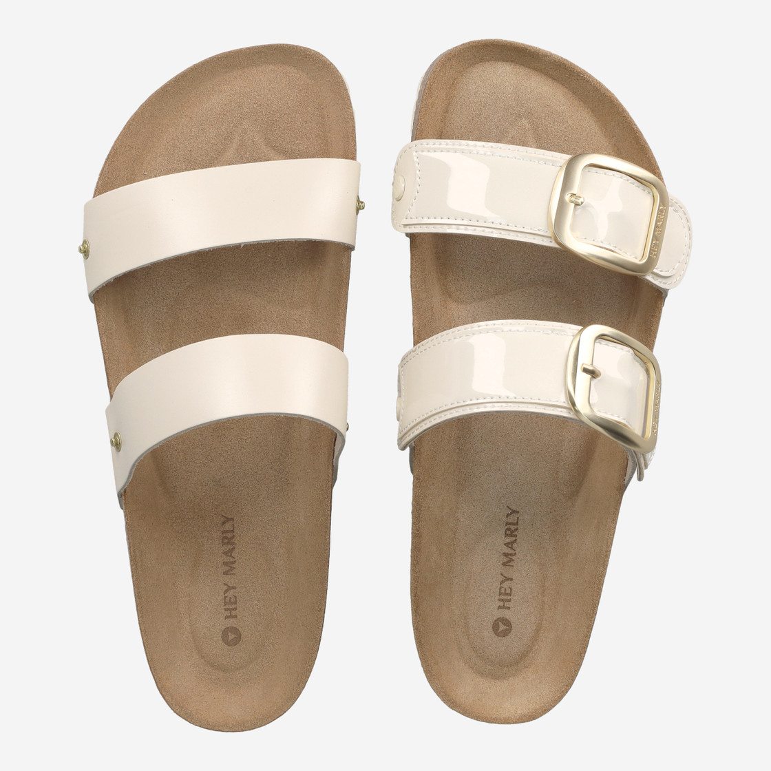 Hey Marley CITY GLOSS - Beige - Sole