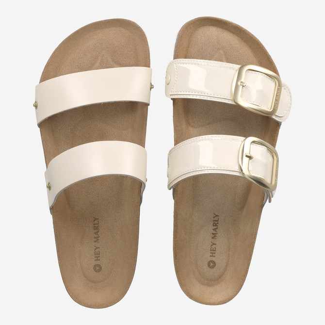 Hey Marley CITY GLOSS - Beige - Sole