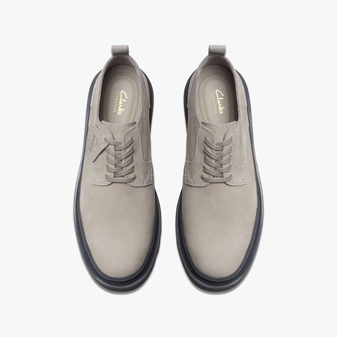 Clarks Badell Lace - Gray - Sole