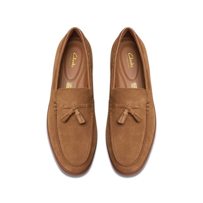 Clarks Torford Tassel - Brown - Sole