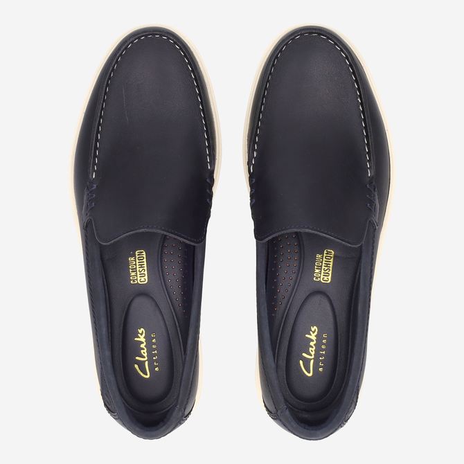 Clarks Bratton Loafer - Blue - Sole