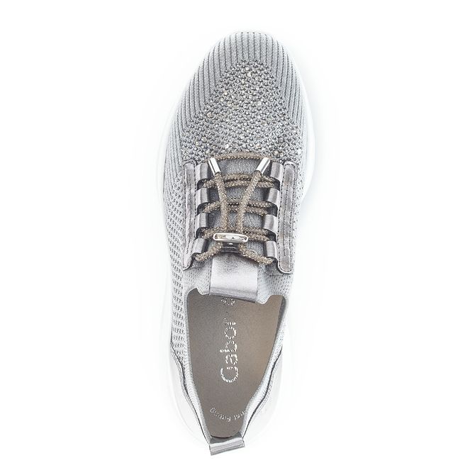 Gabor 3.455 - Gray, metallic sole