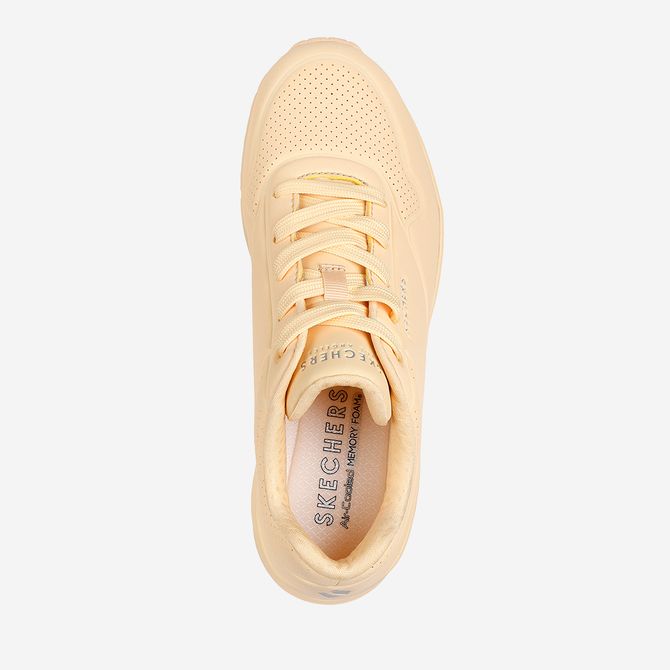 Skechers UNO - Orange/ Soft Peach - Sole