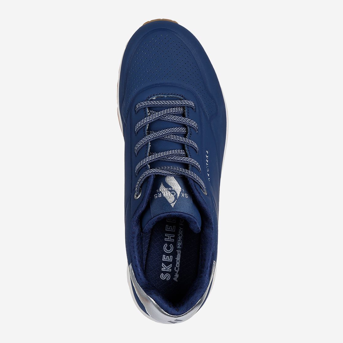 Skechers UNO - Blue / Silver - Sole