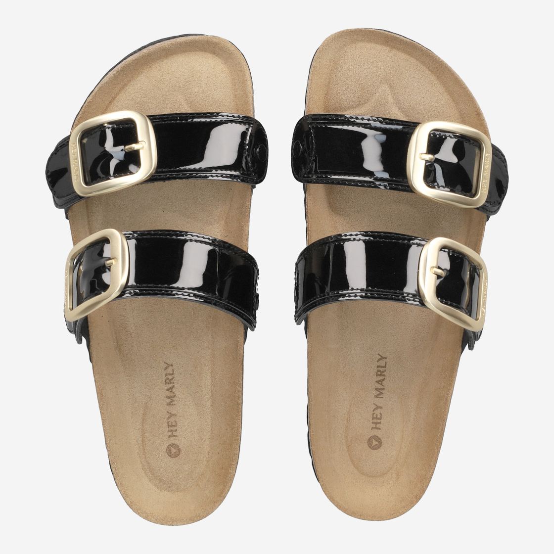 Hey Marley CASUAL CORK - Black - Sole