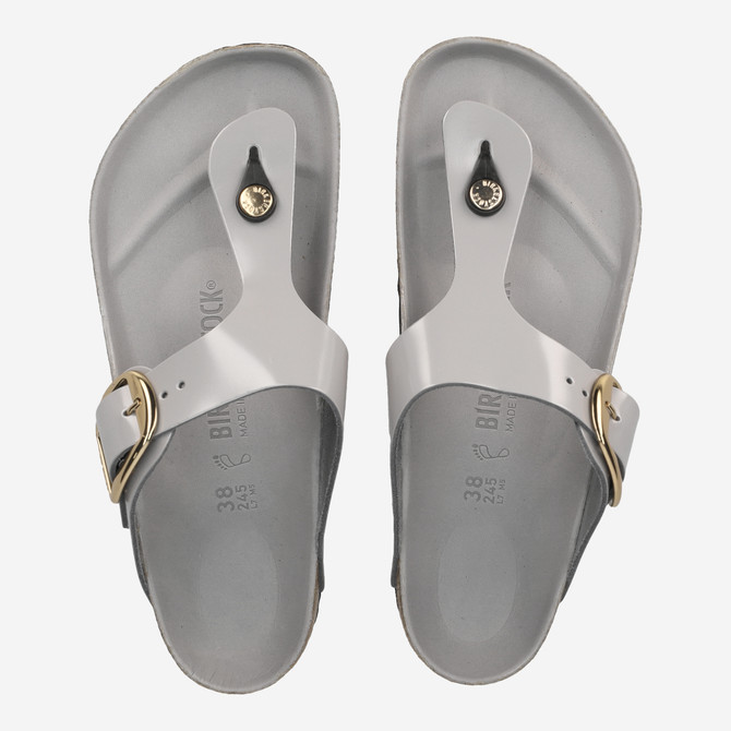 birkenstock GIZEH BIG BUCKLE - gray / stone - sole