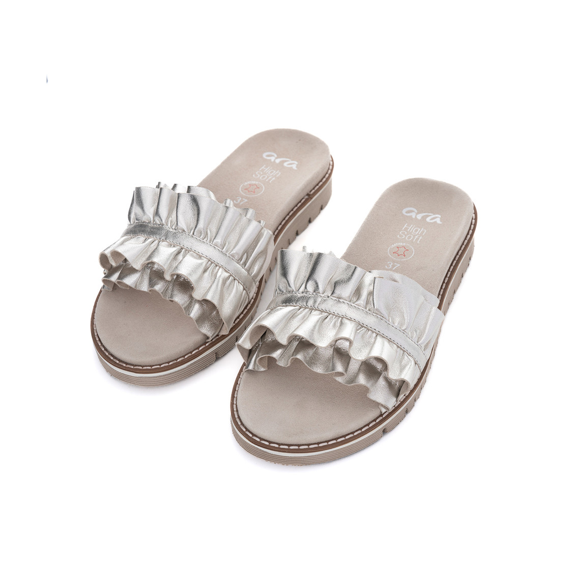 Ara KENT-SPORT-S - Beige, metallic - Sole