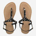 Hey Marley BASE SANDAL - Black - Sole