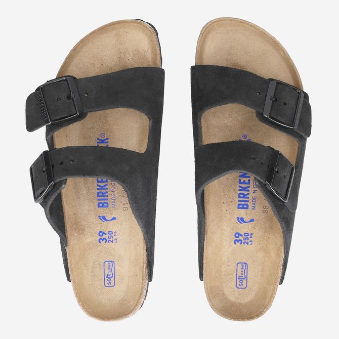 birkenstock ARIZONA SOFT FOOTBED - Black - Sole