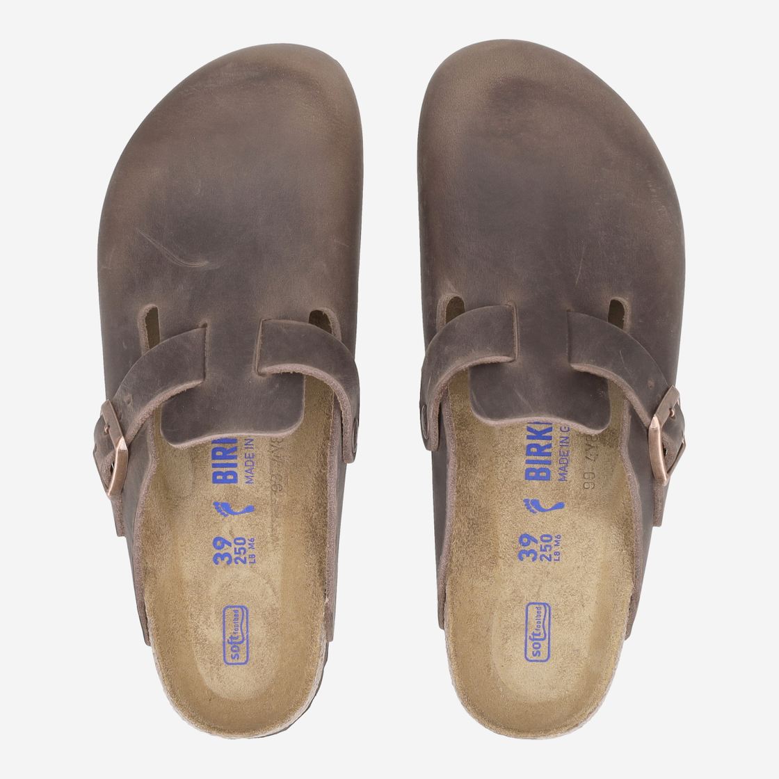 birkenstock BOSTON SOFT FOOTBED - Brown - Sole