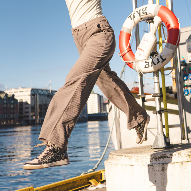 Ara ROM-ST-HIGH SOFT - Beige / Leo-Look - Sonderbild