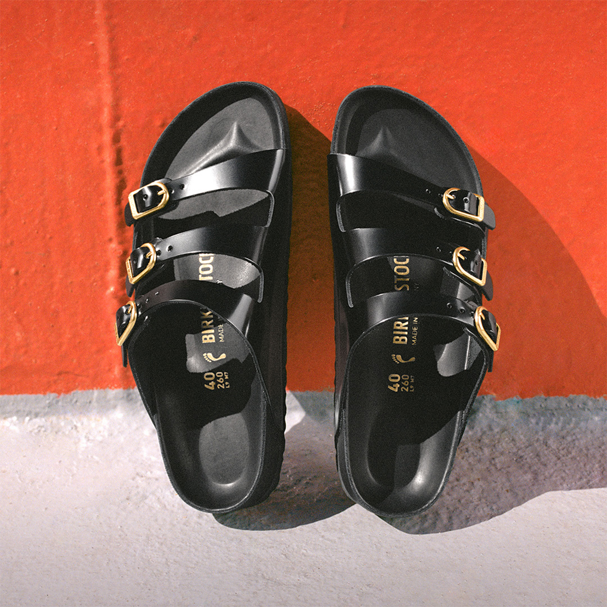 Birkenstock 1029385 FLORIDA FRESH Sandaletts in black buy online