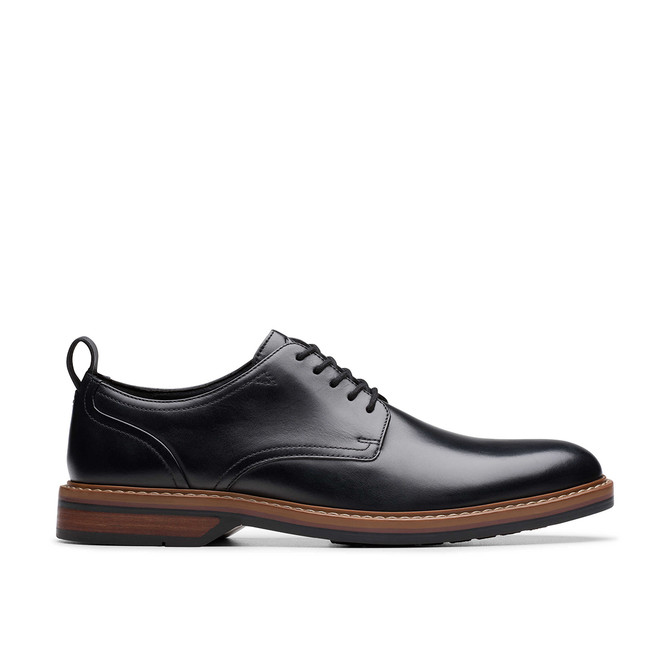 Clarks Aldwin Lace - Black - Back view